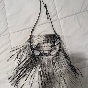 BRAND NEW, never used snake skin purse